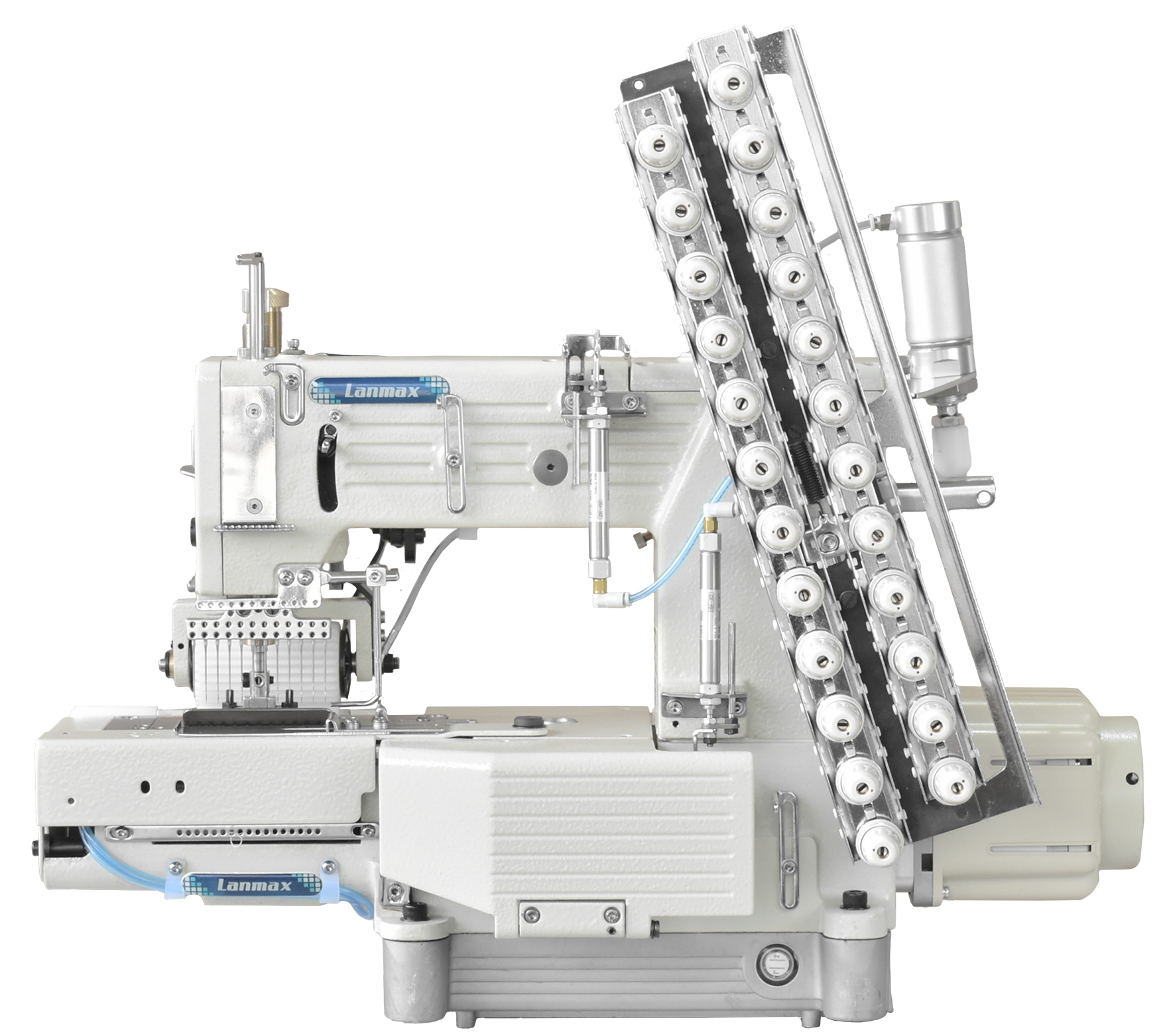 Elastiqueira 12 agulhas cilíndrica