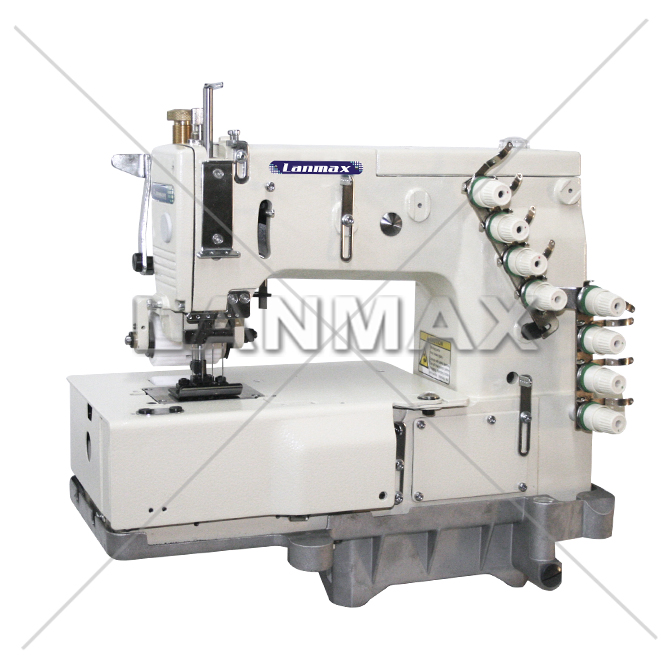 Elastiqueira 4 agulhas plana