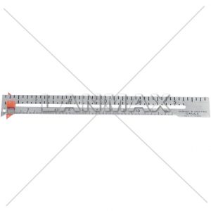 Régua Alumínio 12cm c/ Guia Plástico SGR-102 RÉGUA ALUMÍNIO 12CM C/ GUIA PLÁSTICO SGR-102