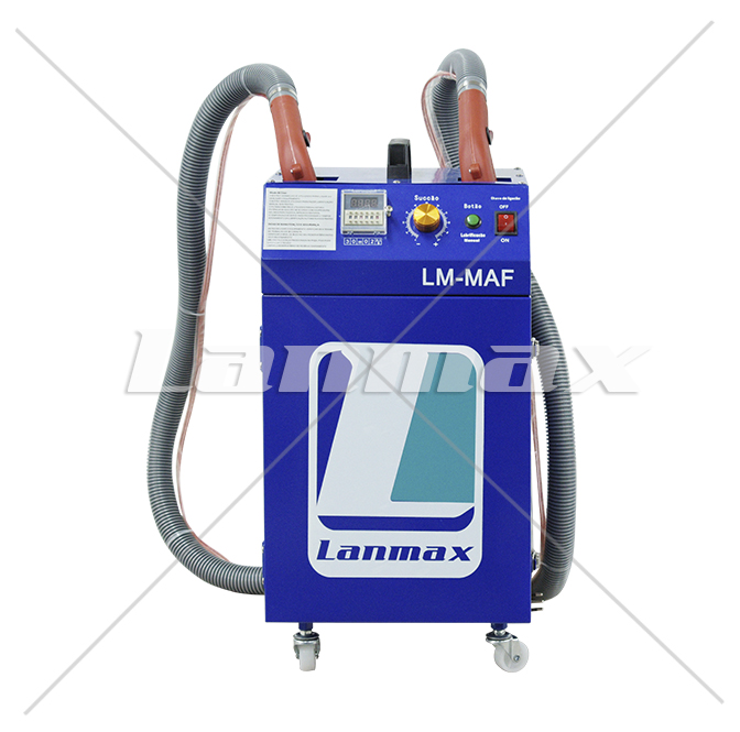 Máquina de arremate com sucção