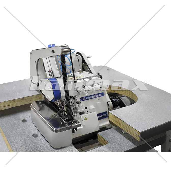 Máquina para fechar bordas de colchão