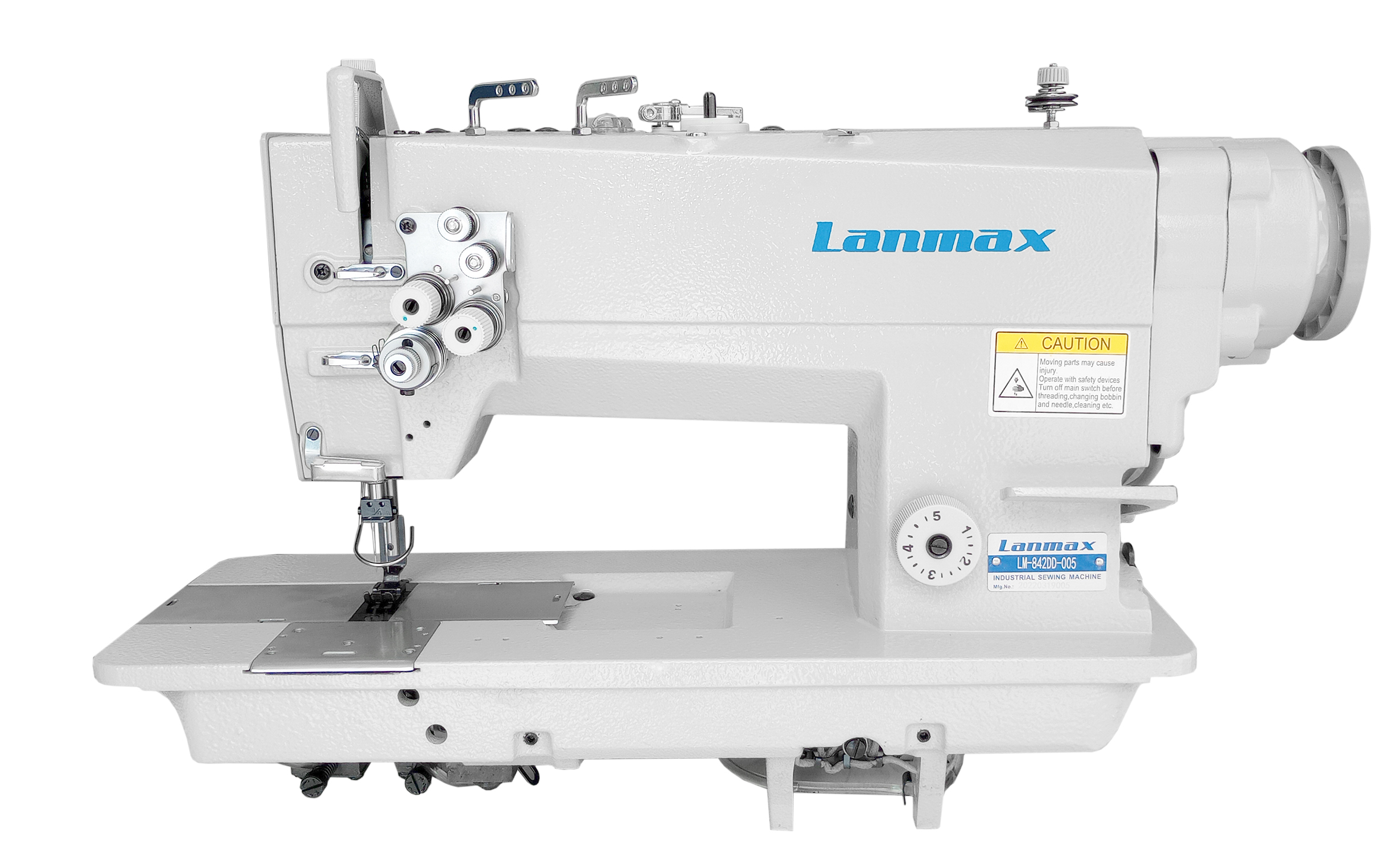 Pespontadeira de 02 agulhas