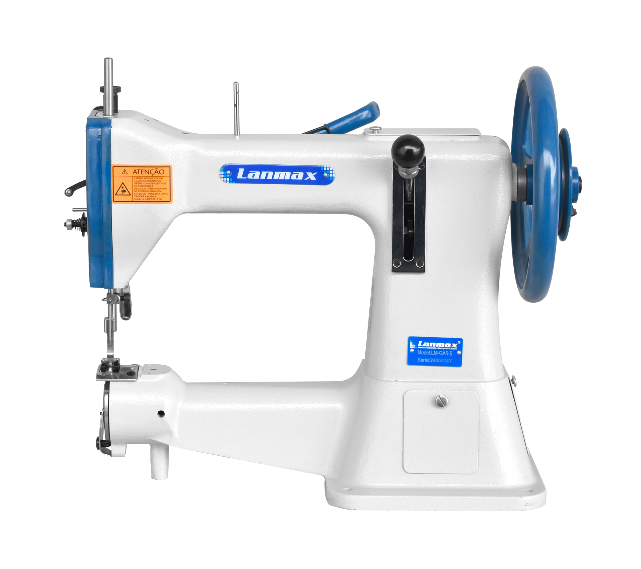 Máquina de braço com transporte simples