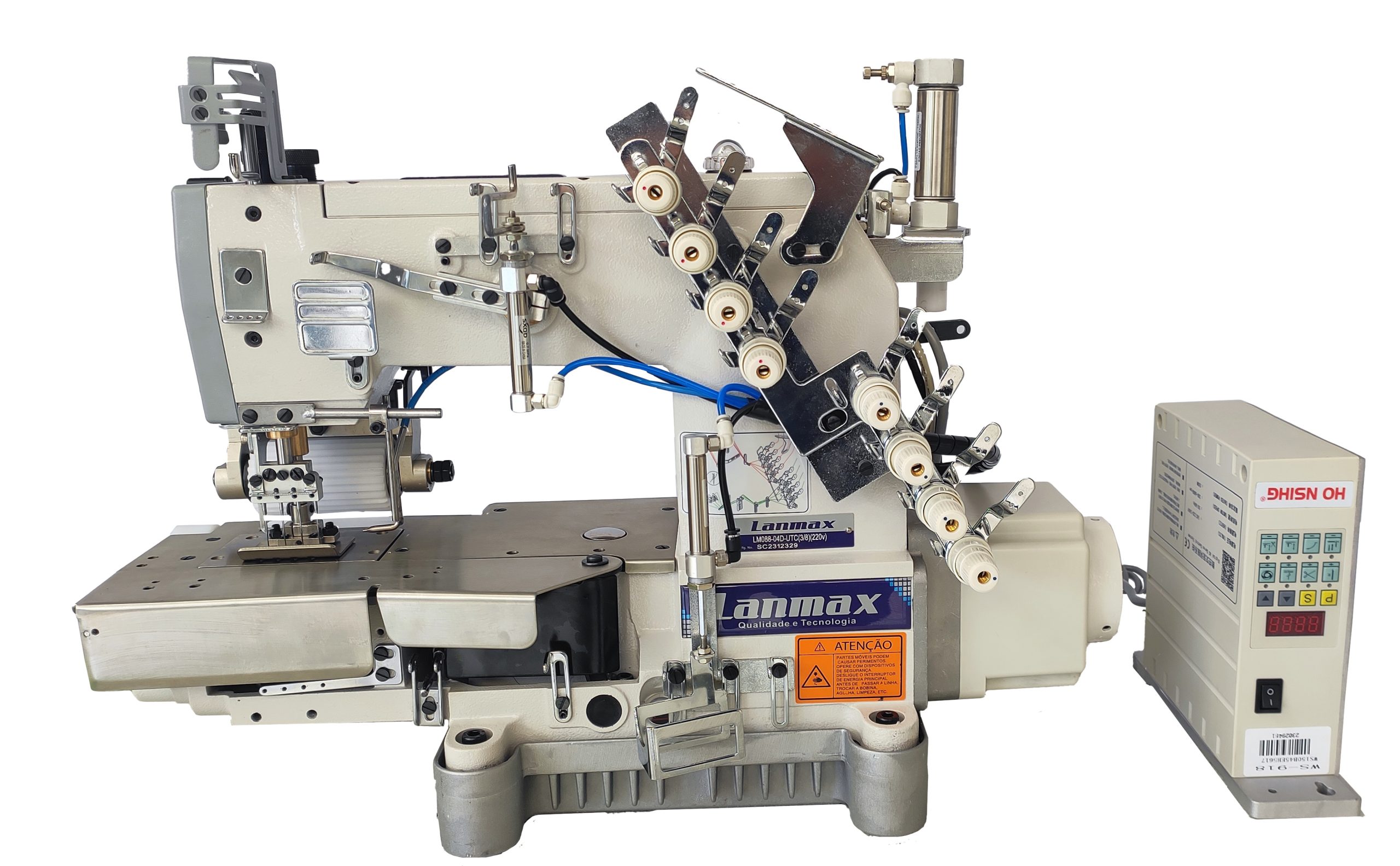 Elastiqueira 4 agulhas eletrônica