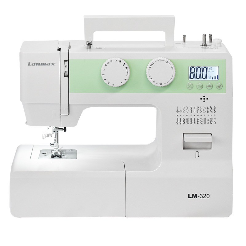 máquina de costura doméstica painel