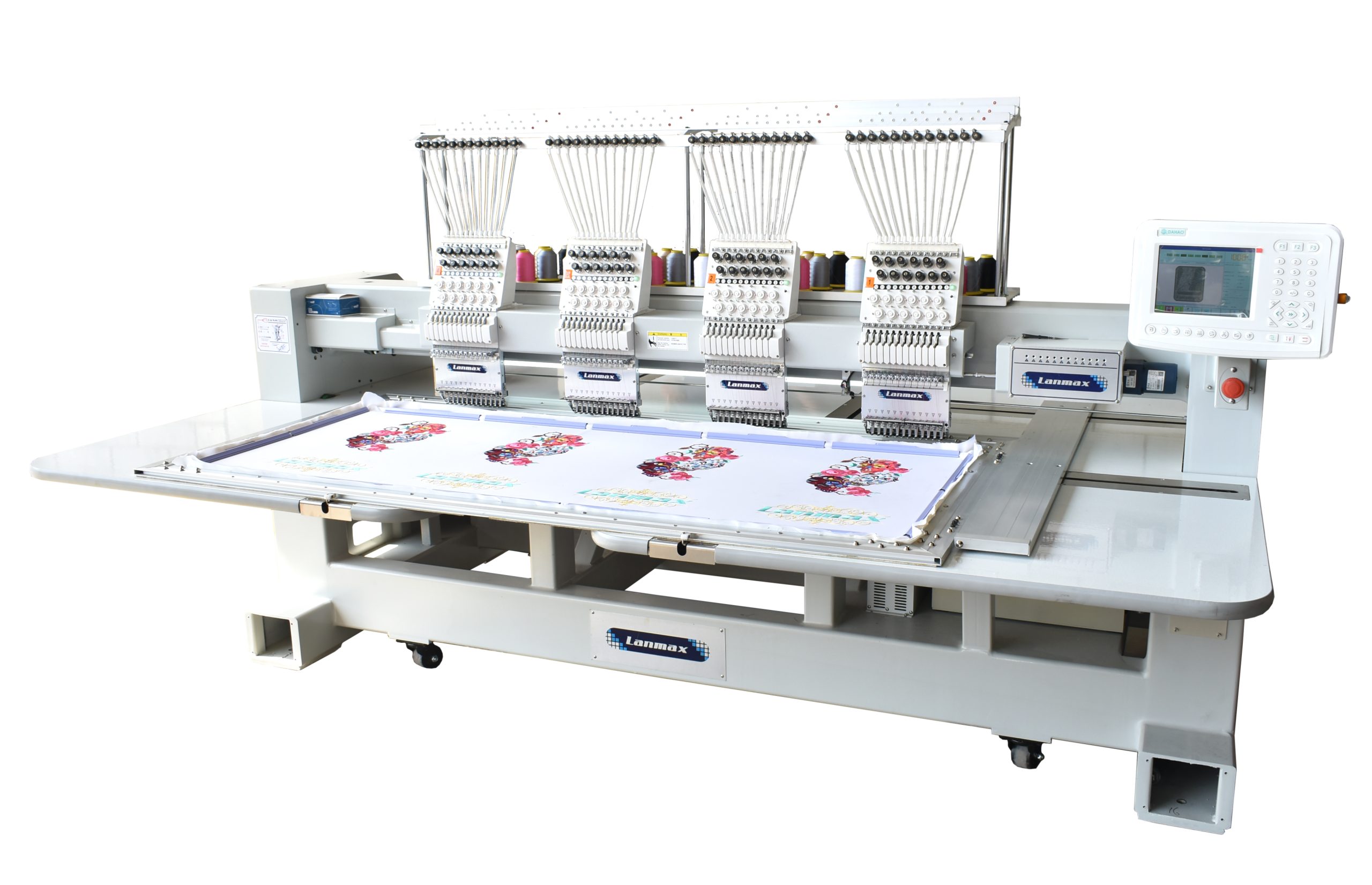 Bordadeira Plana 4 Cabeças