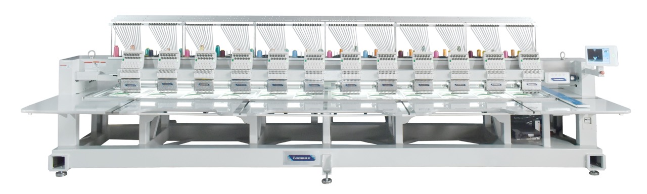 Bordadeira plana 12 cabeças