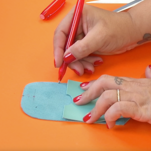 chaveiro porta cartão ()