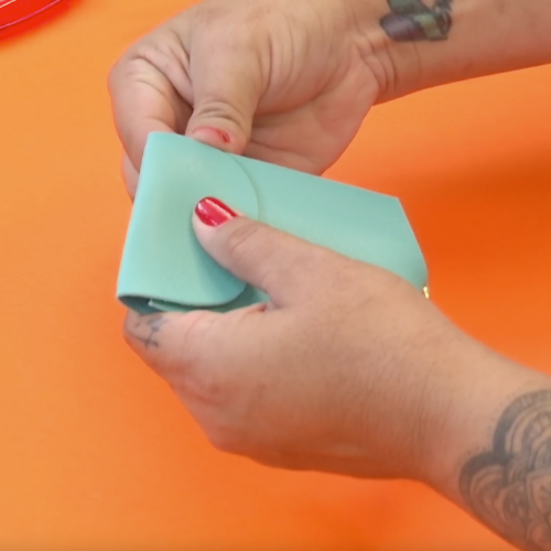 chaveiro porta cartão ()