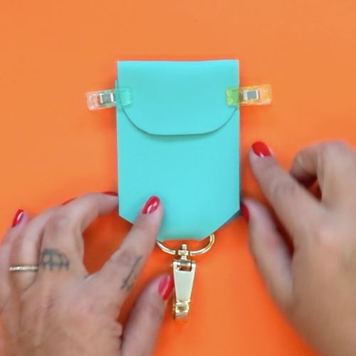 chaveiro porta cartão ()