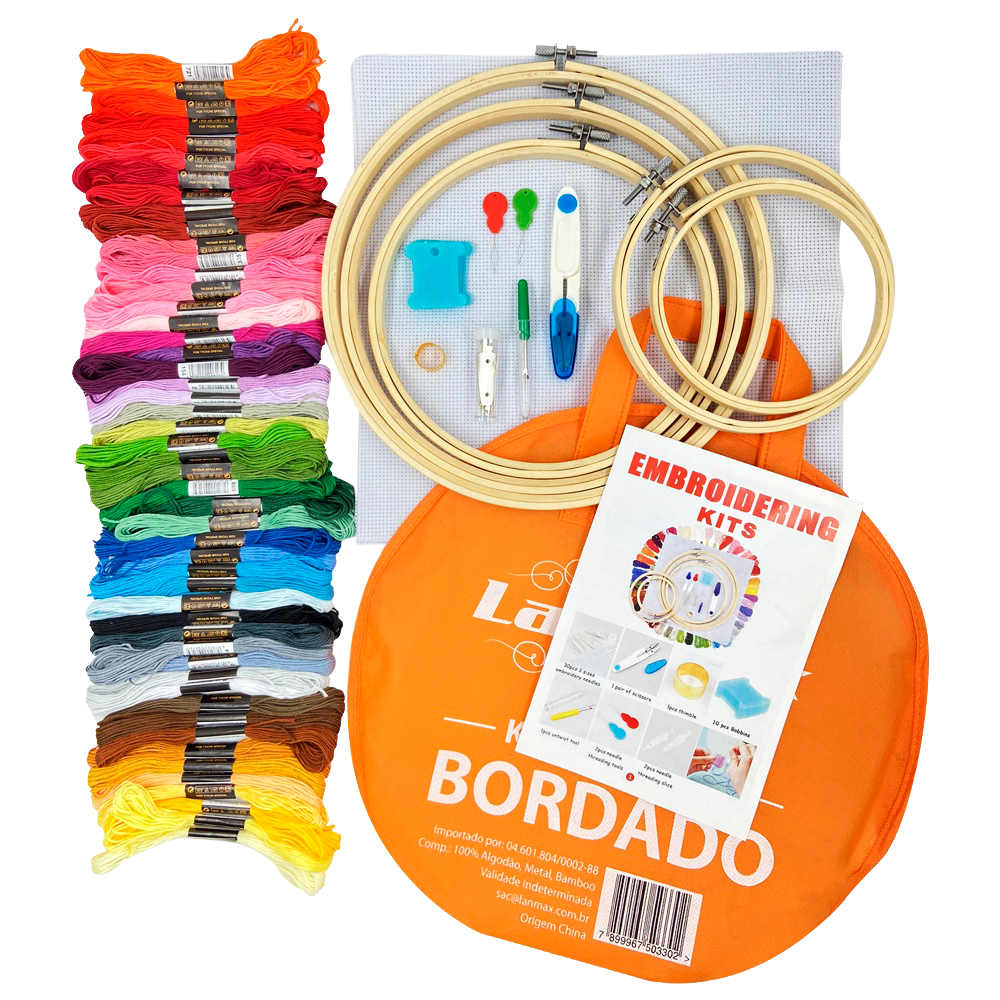 Kit Iniciante Bordado