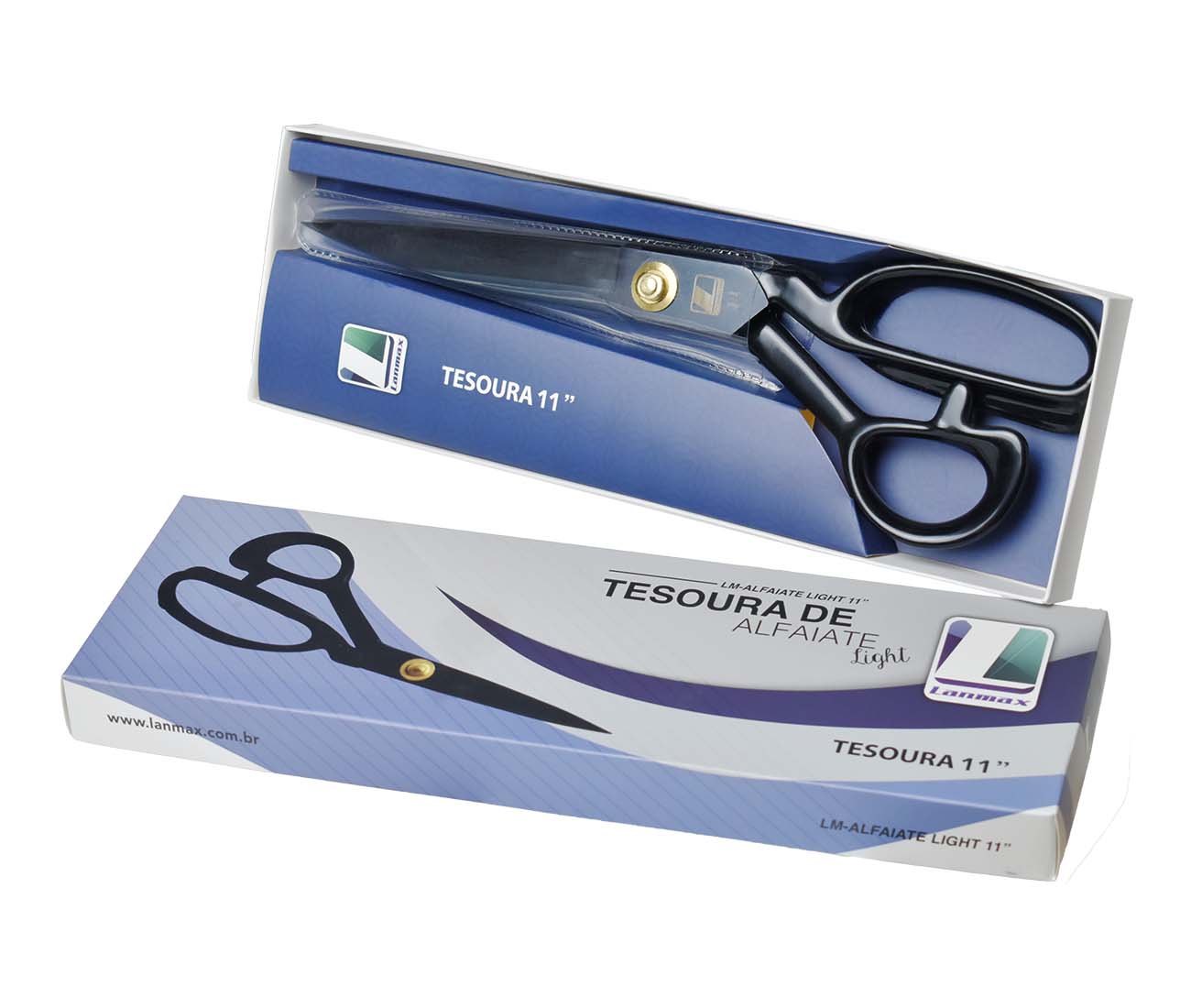 Tesoura alta precisão teflon leve