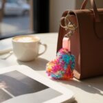 Chaveiro em Bordado Russo